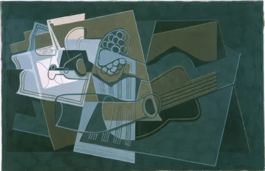 Guitare et bouteille