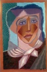 Femme au foulard, 1924