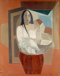 La femme au livre