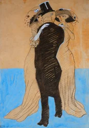 La Flatterie, 1908