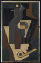 Nature morte avec pipe, 1918