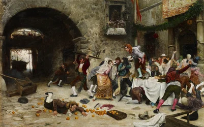Un banquet interrompu