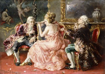 Une dame charmante