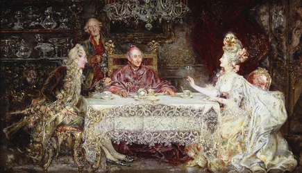 Dîner avec le cardinal