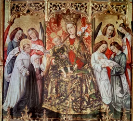 Retable de Sainte Ursule : Vierge à l