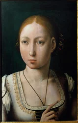 Portrait de Jeanne Ire de Castille, dite Jeanne la Folle