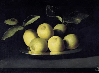 Nature morte de citrons
