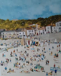 Plage de Mousehole, 2018