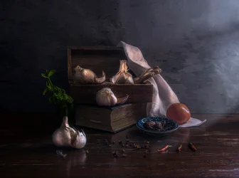 Nature morte rustique à l