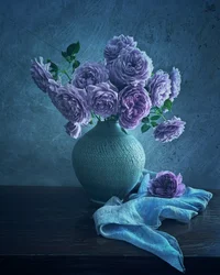 Roses violettes apaisantes