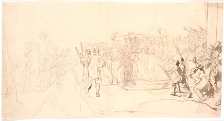 Une procession royale