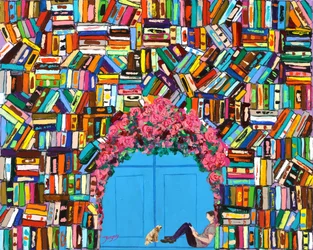 Une escapade entre livres et fleurs