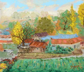 Un village aux couleurs de l