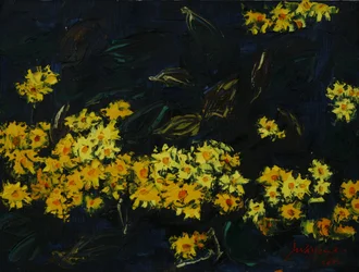 Lueur du jardin nocturne