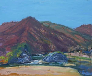 La plage de Serene Mountain