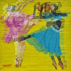 Des danseurs de ballet pleins de vie