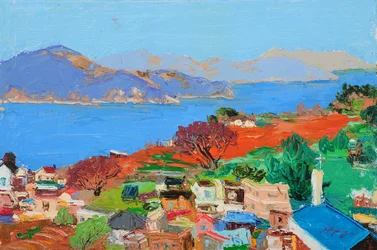 Un village côtier plein de vie