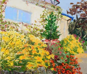 Une maison de jardin pleine de vie