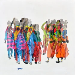 Des femmes dynamiques qui marchent
