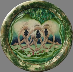 Danse des cygnes -trois danseuses-