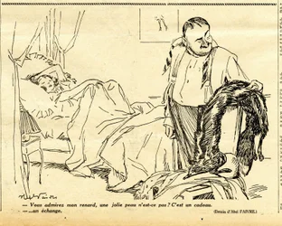 Candide, Satirique en N & B