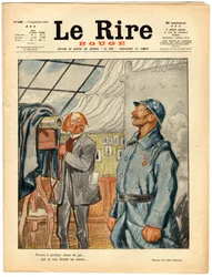 Couverture de "Le Rire Rouge", Satirique en Couleurs