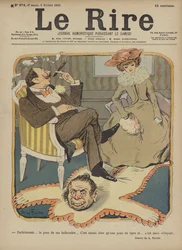 Peau de belle-mère, Illustration pour Le Rire