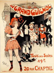 Le Grand Guignol, vers 1898
