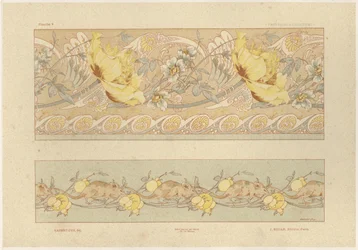 Fleurs et souris, planche 6 de 