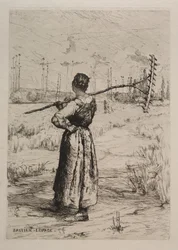 Retour des champs, 19ème siècle