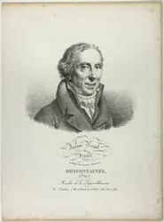 Portrait of Réné Desfonataines