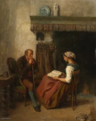 Jules Breton, 1865 - La lecture