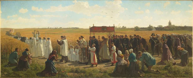 La bénédiction du blé en Artois