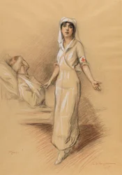 Infirmière et patient