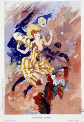 Carnaval - par Jules Chéret, vers 1890