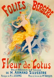 Fleur de Lotus Ballet for the Folies Bergère, Paris