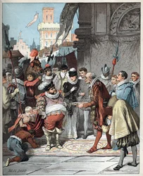 Sancho Panza nommé gouverneur de l