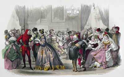 Le Moniteur des Dames et Demoiselles - Bal travesti 1864-1865, par Jules David