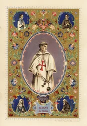 Portrait de Saint Jean de Matha, fondateur de l
