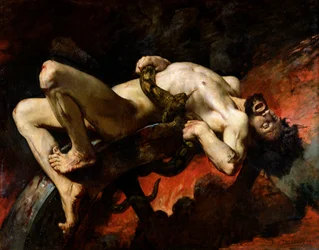 Ixion jeté dans les Enfers, 1876
