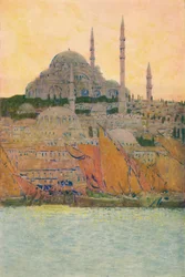 La Mosquée de Suleiman à Constantinople