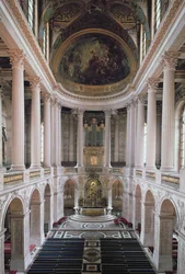 Vue intérieure de la chapelle, 1699-1710
