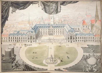 Projet de restauration du Palais des Ducs de Bourgogne à Dijon, 1698
