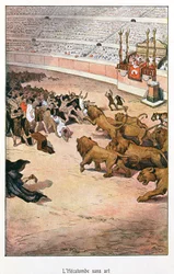 Jeux romains, illustration pour "L