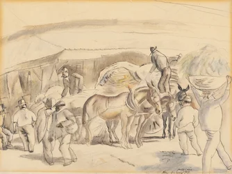 Moissonneurs, 1917