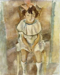 Petite fille en rose, 1926