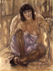Femme assise