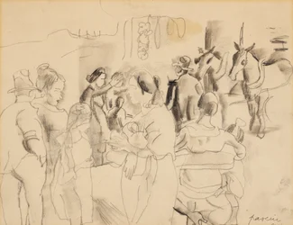 Scène de Rue, New York