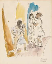 Trois femmes et deux enfants, La Havane