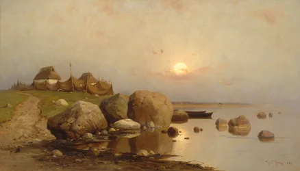 Un village de pêcheurs, 1892